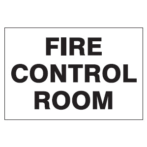 Fire Control Room Ada Sign EM76 Signs of Safety Fire Control Room